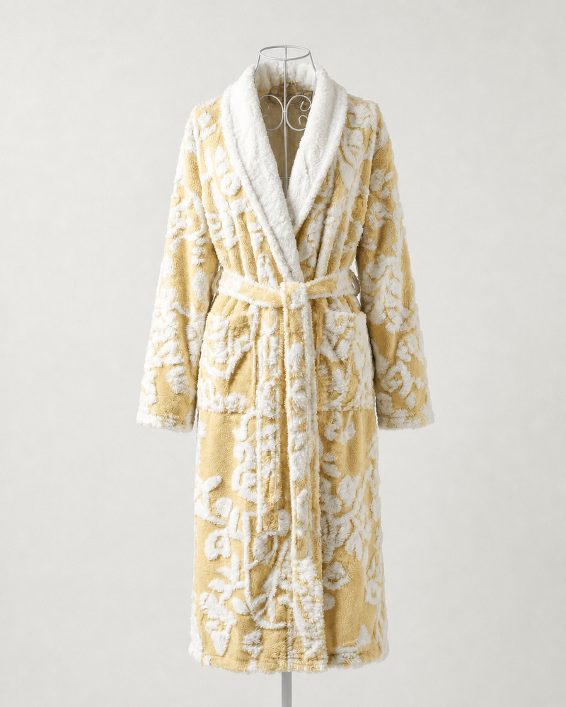 Victoria Robe - Mustard