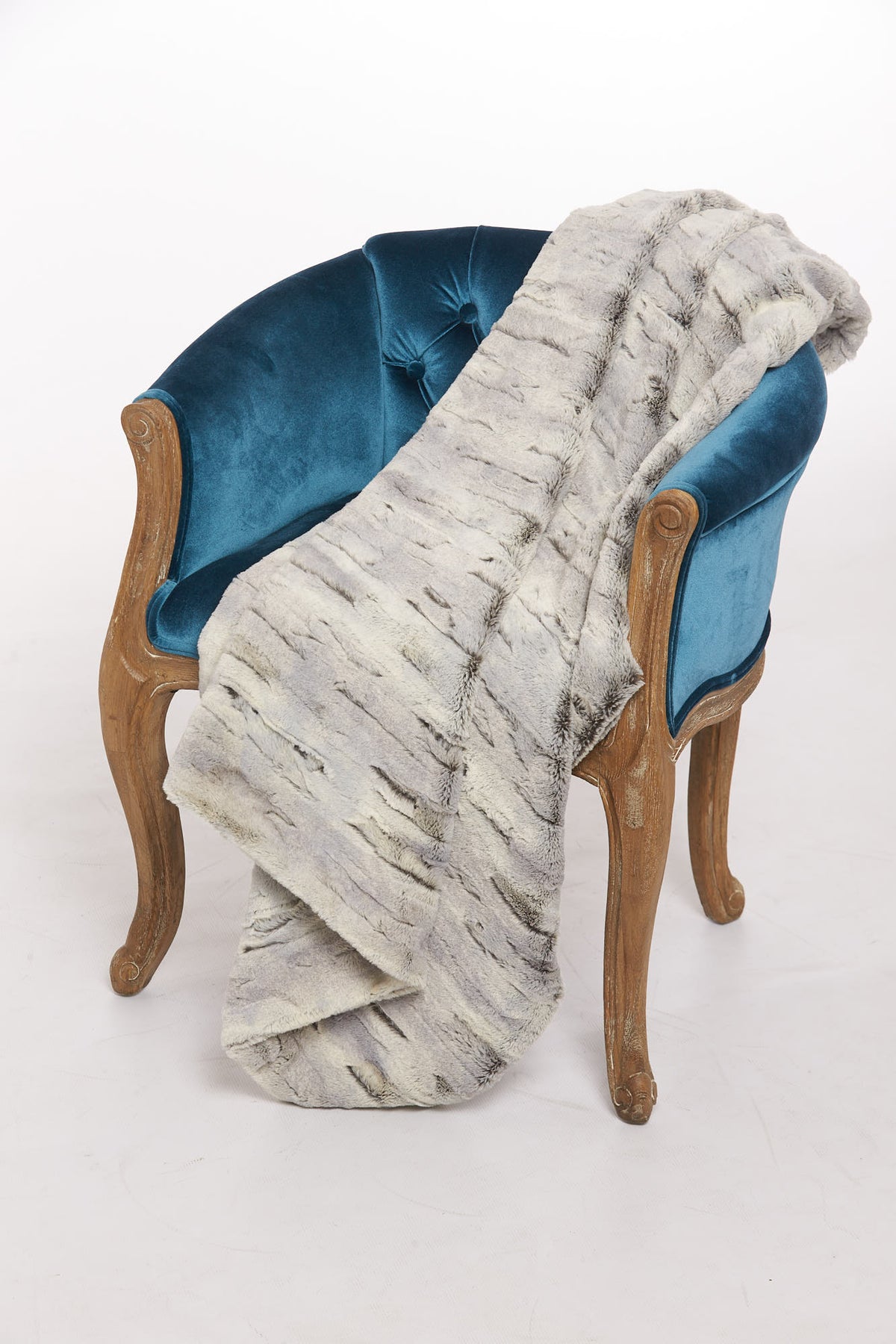 Aspen Throw - Silver