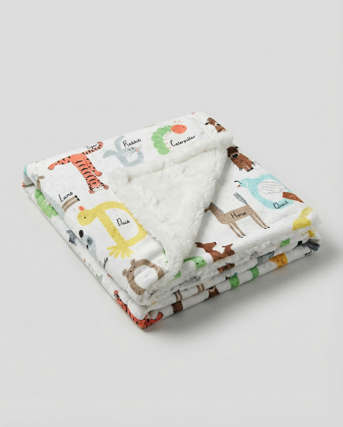 Baby Blanket - Alphabet Neutral