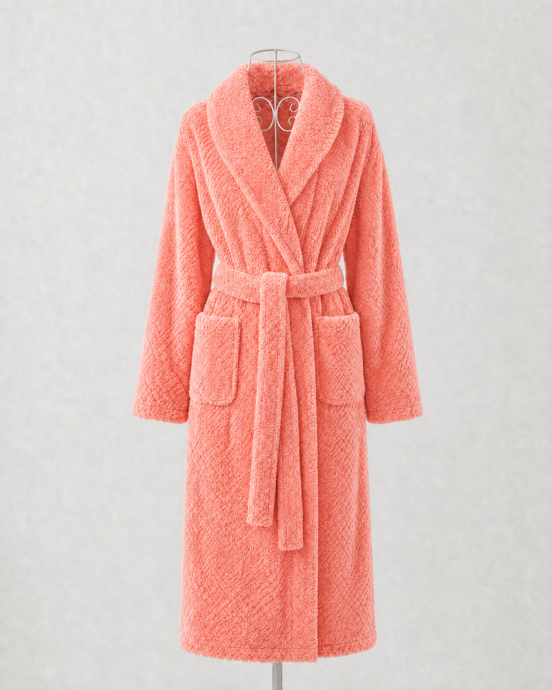 Kristine Robe - Coral