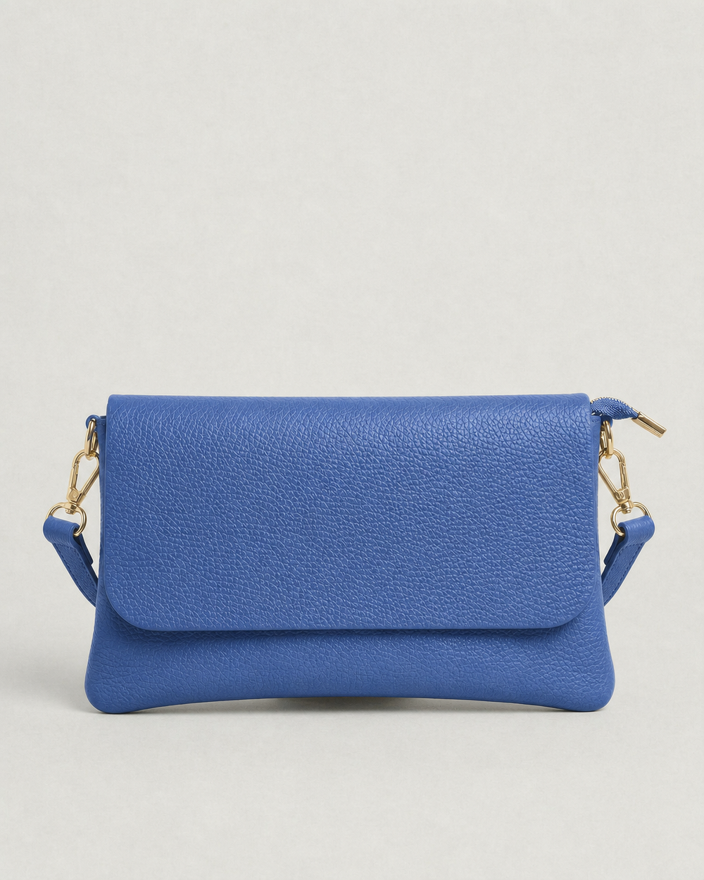 Crossbody Bag - Pebble Leather - Royal Blue (Limited Edition)