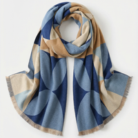 Blue & Beige