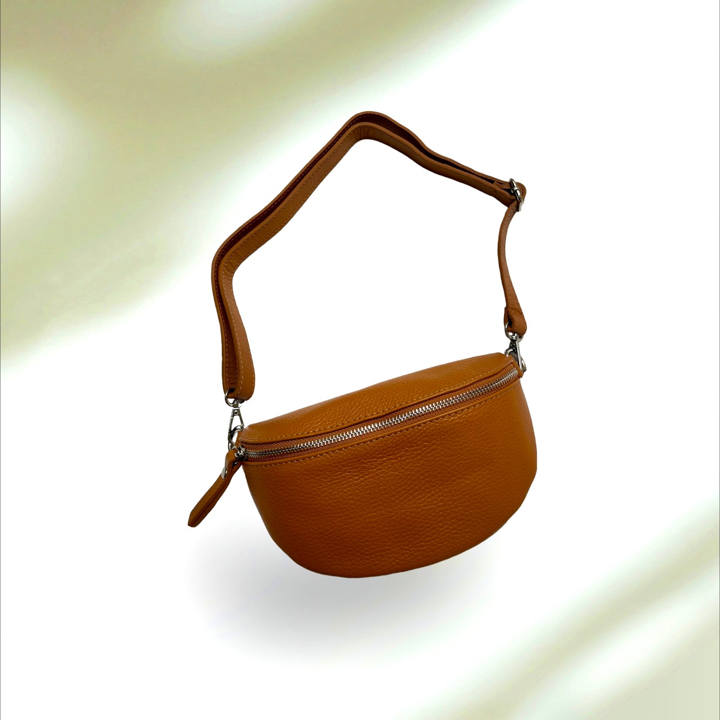 Fanny Bag - Pebble Leather - Caramel