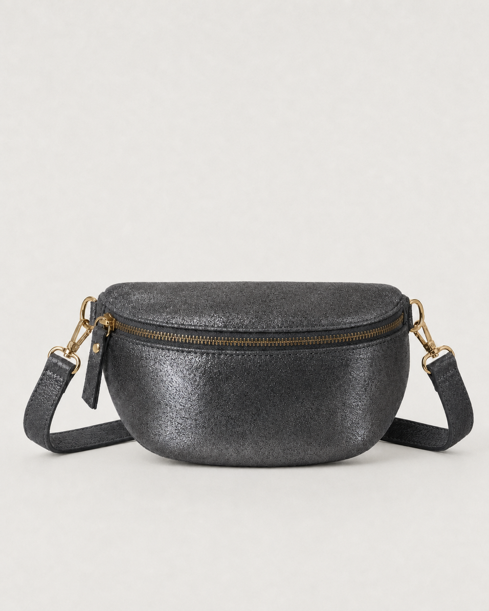 Fanny Glitter Bag - Pewter