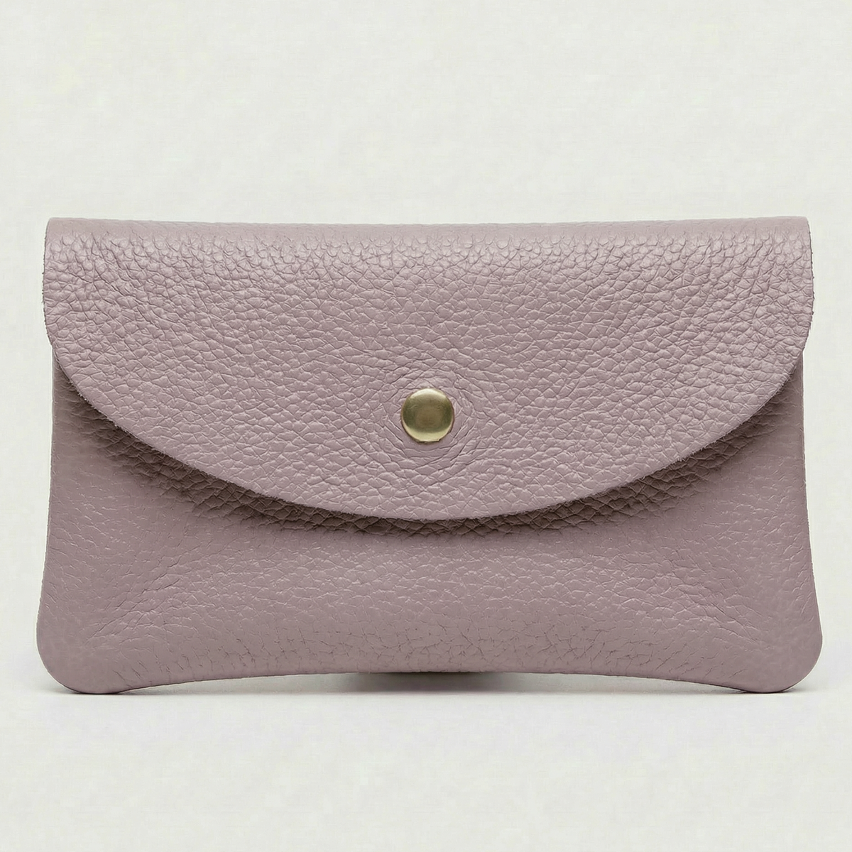 Wallet - Pebble Leather - Lilac