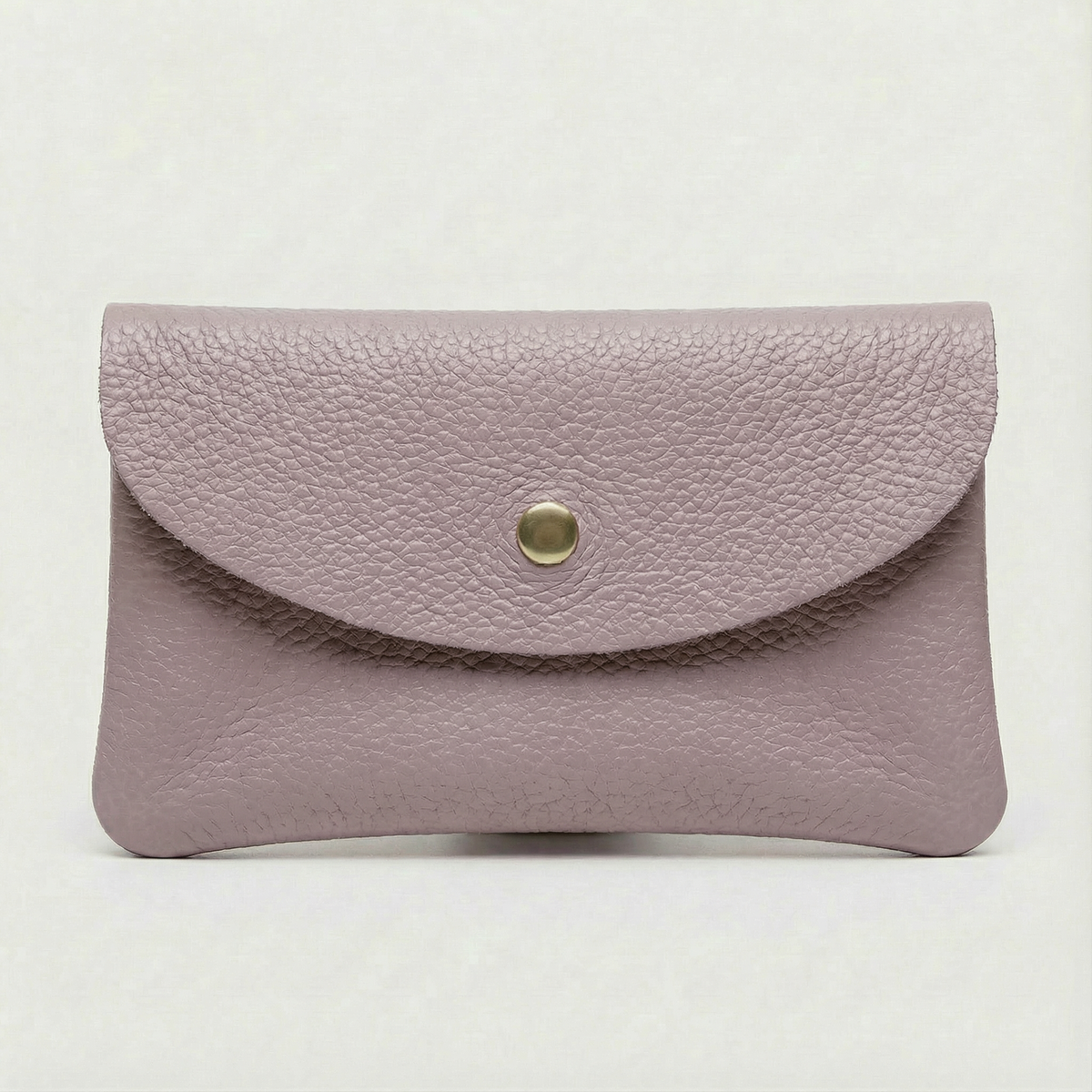 Wallet - Pebble Leather - Lilac coin