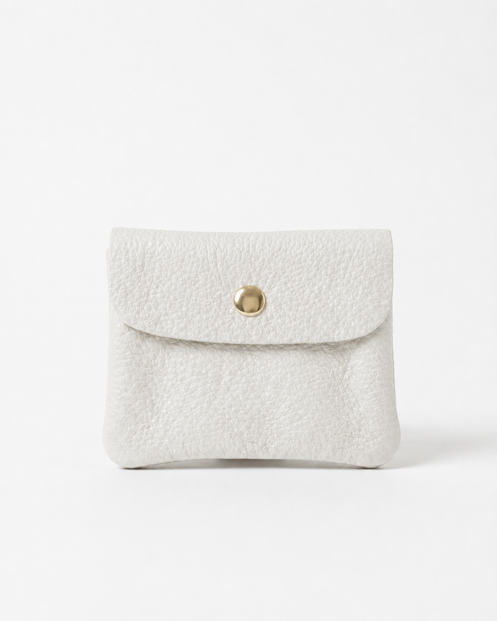 Wallet - Pebble Leather - White (Limited Edition)