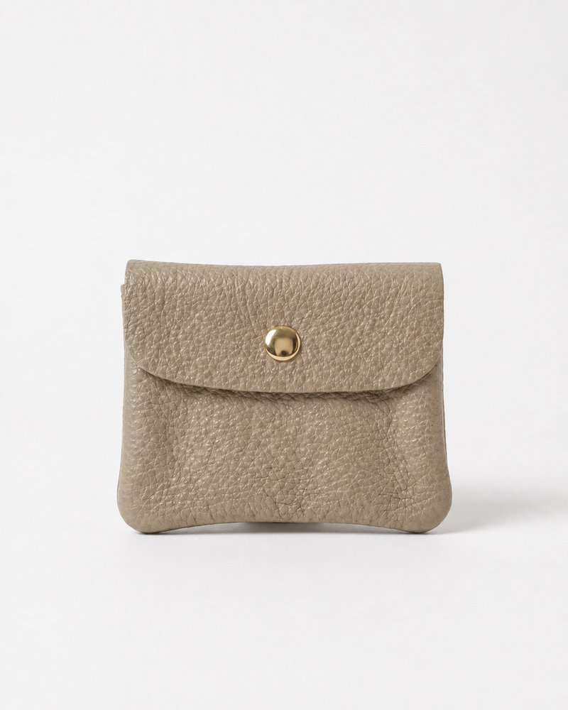 Wallet - Pebble Leather - Mocha mini