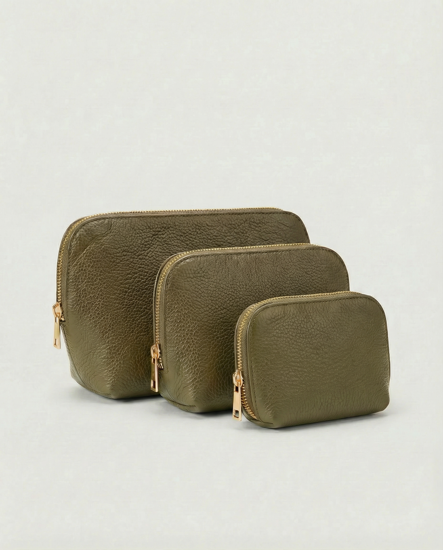 Cosmetic Bag - Pebble Olive (Limited Edition)