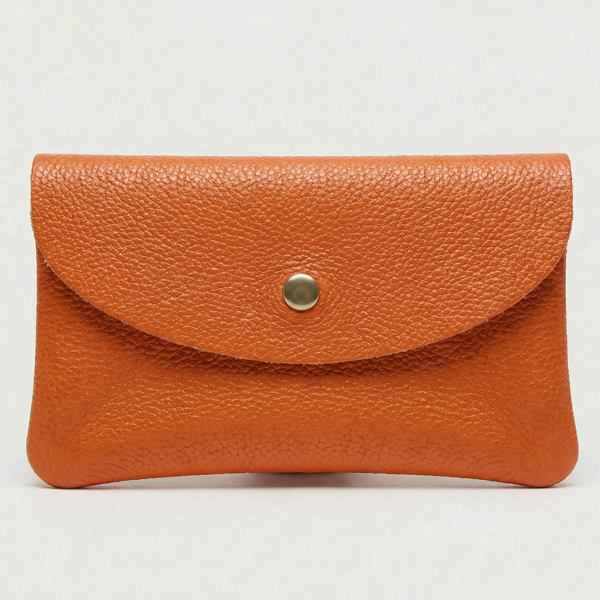 Wallet - Pebble Leather - Orange (Limited Edition)