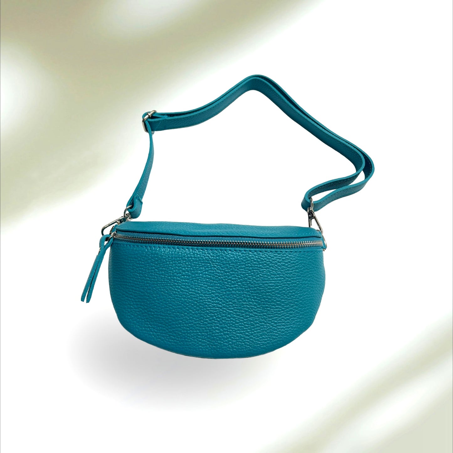 Fanny Bag - Pebble Leather - Turquoise