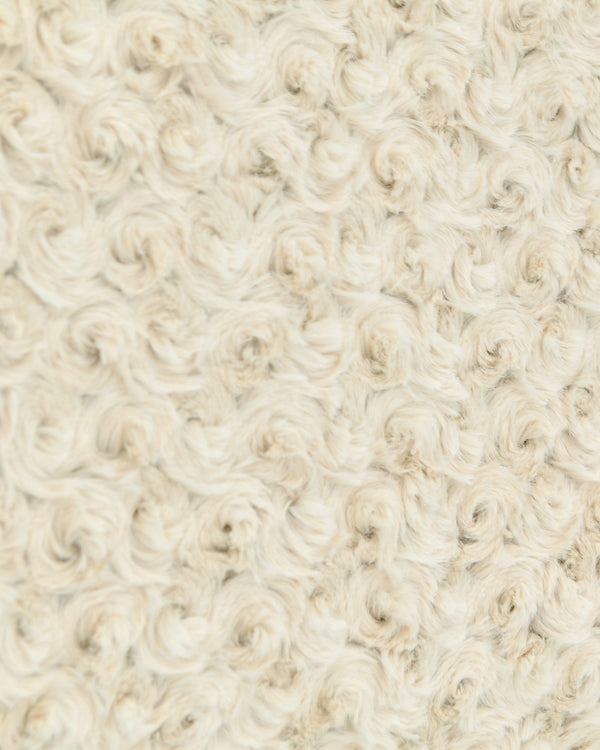 Rosebud Duotone Throw - Cream & Sahara