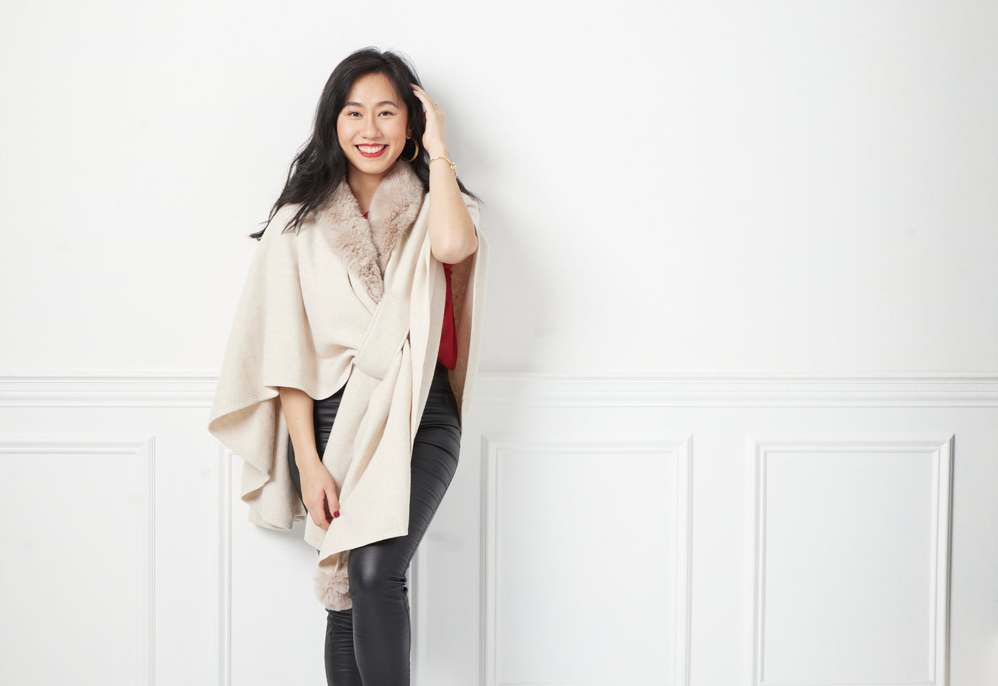 Bella Shawl - Off White