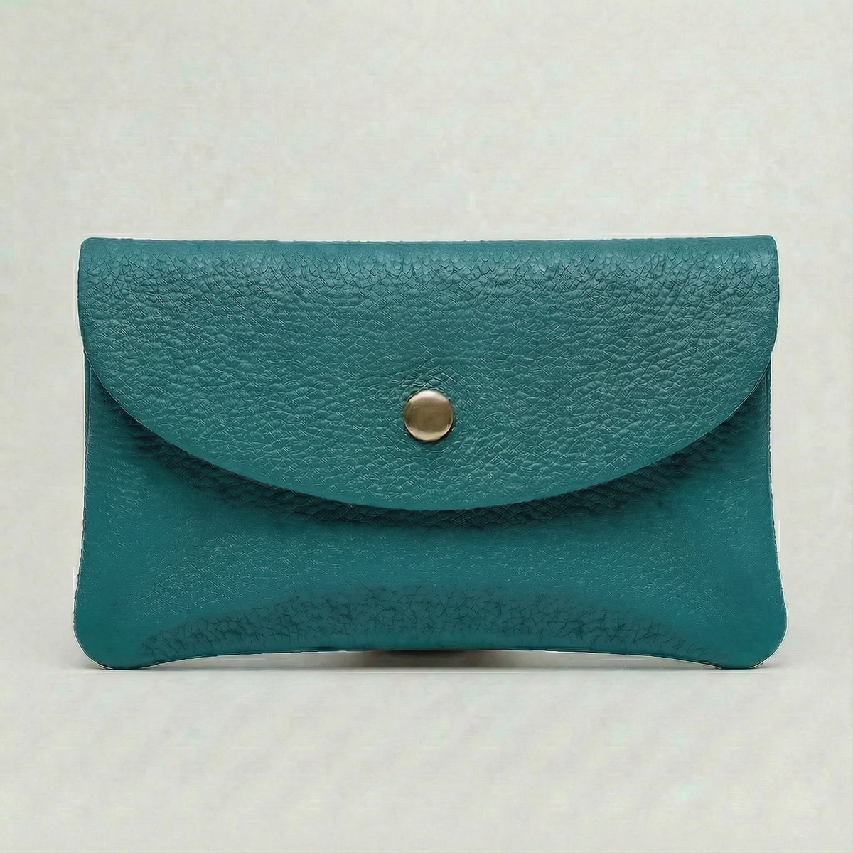 Wallet - Pebble Leather - Turquoise (Limited Edition)