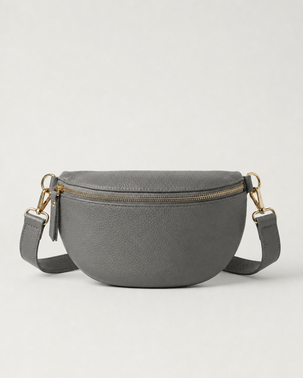 Fanny Bag - Pebble Leather - Grey (Limited Edition)