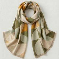 Green & Beige
