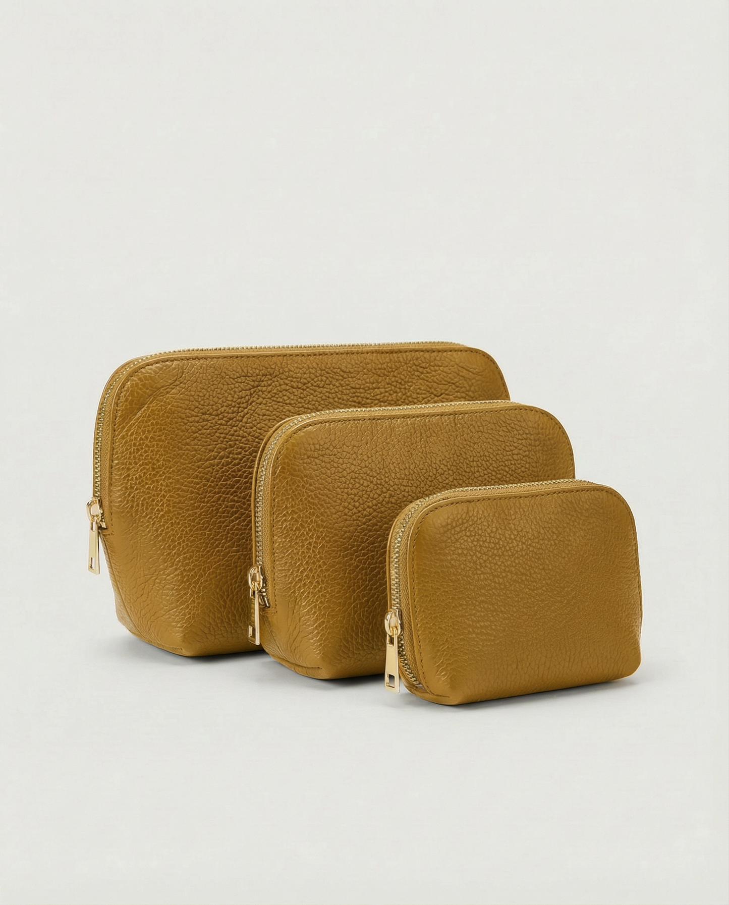 Cosmetic Bag - Pebble Mustard (Limited Edition)