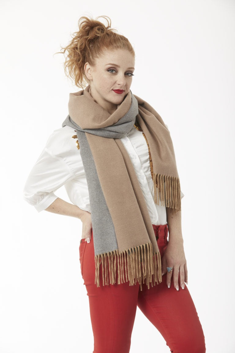 Wrap - Natasha - Caramel & Dark Carmel