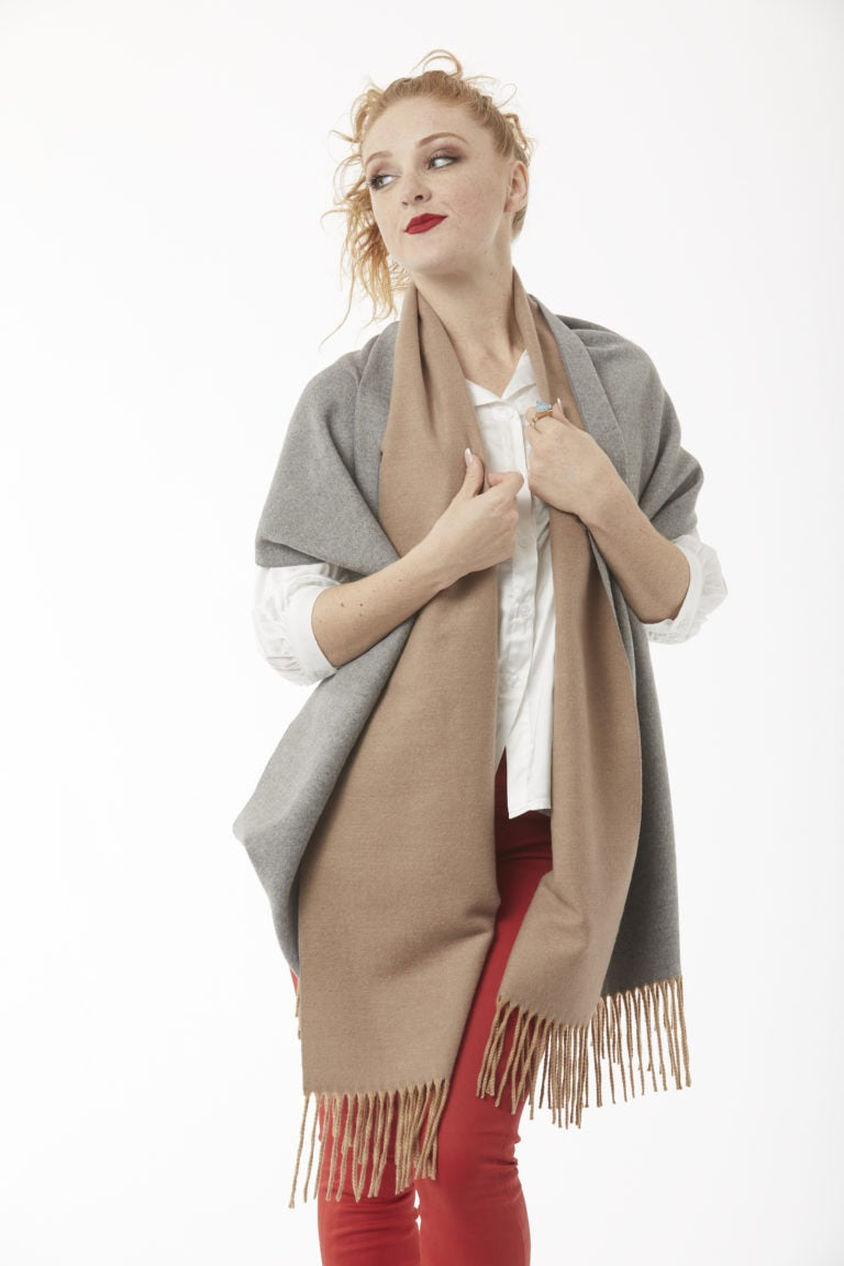 Wrap - Natasha - Caramel & Dark Carmel