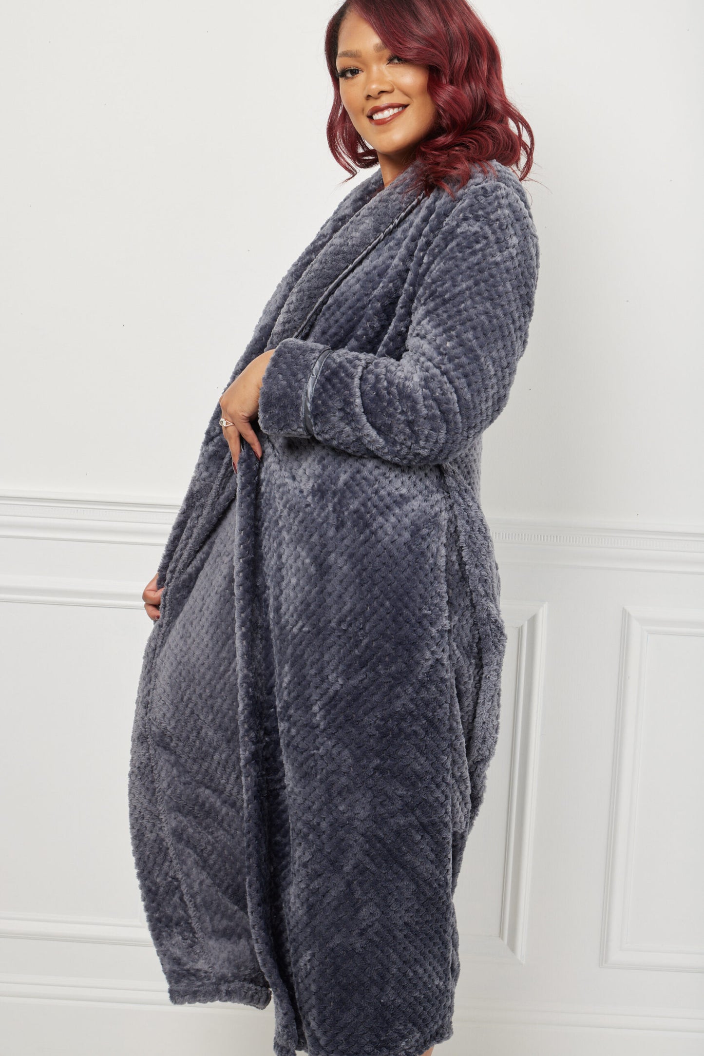 Closer Shot Charcoal Kristine Robe