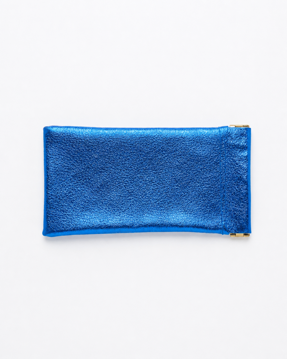 Eye Glass Case - Metallic - Royal Blue