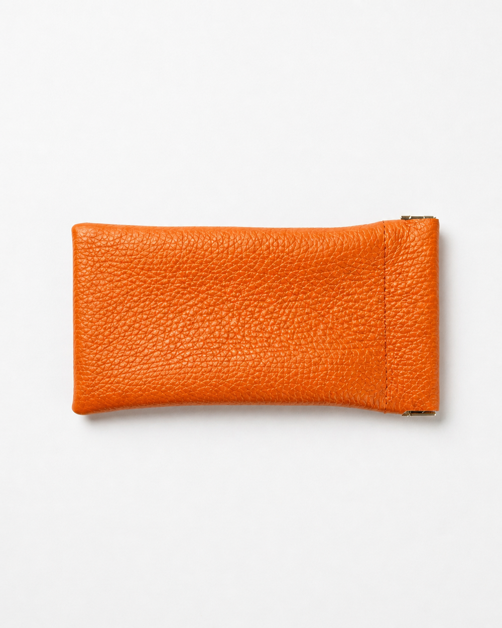 Eye Glass Case - Pebble - Orange