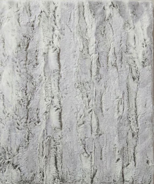 Aspen Throw in Silver