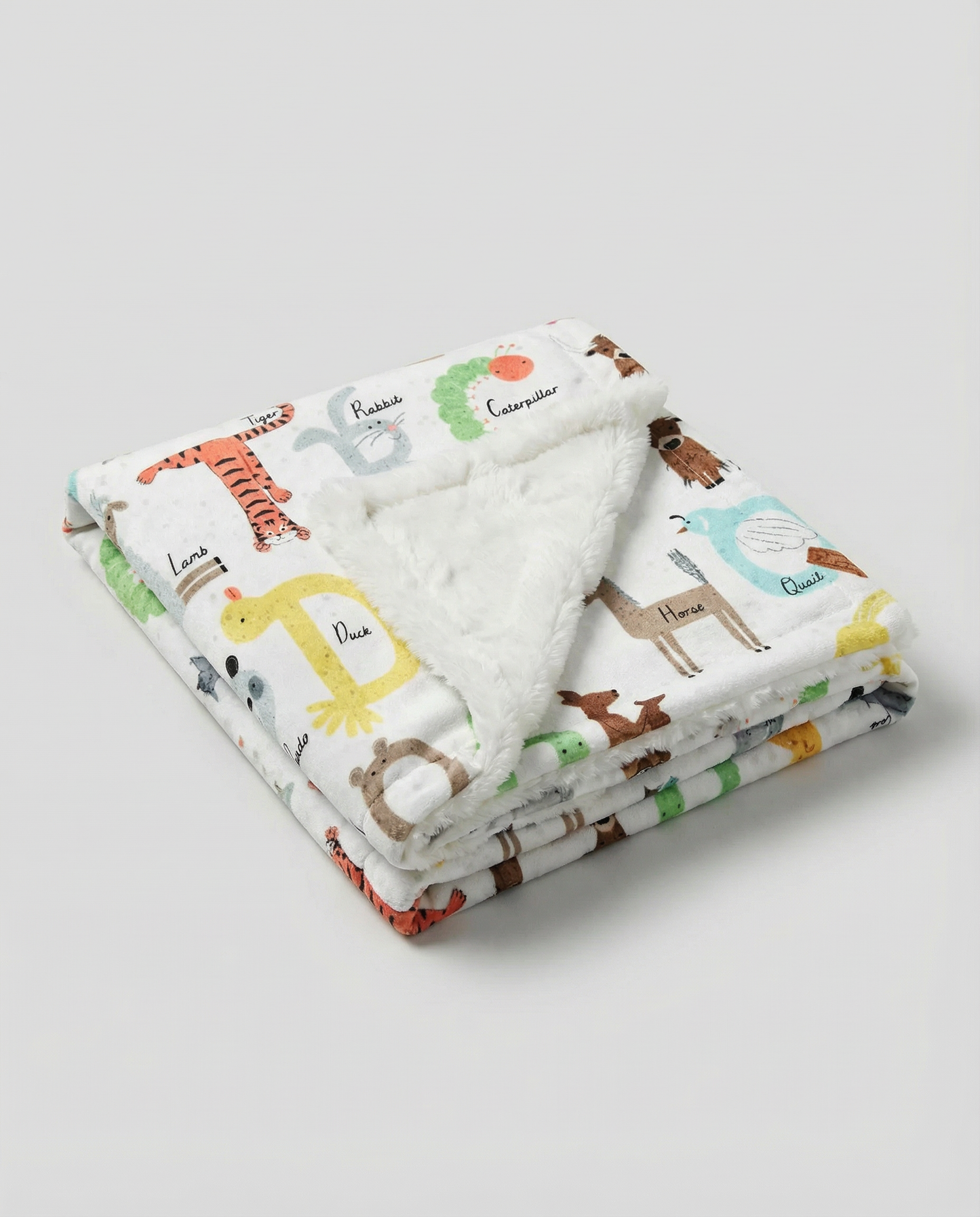 Baby Blanket - Alphabet Neutral