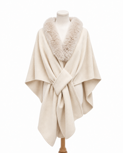 Bella Shawl - Off White, view 1