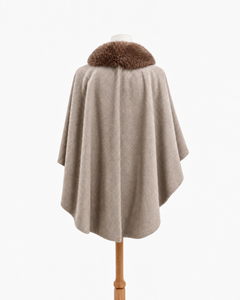 Bella Shawl - Mocha, view 2
