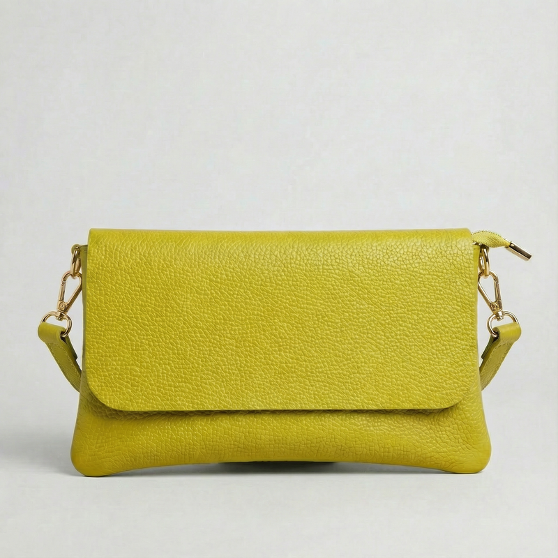 Crossbody Bag - Pebble Leather - Chartreuse (Limited Edition)