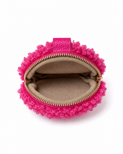 Coin Wallet – Teddy – Magenta, view 2