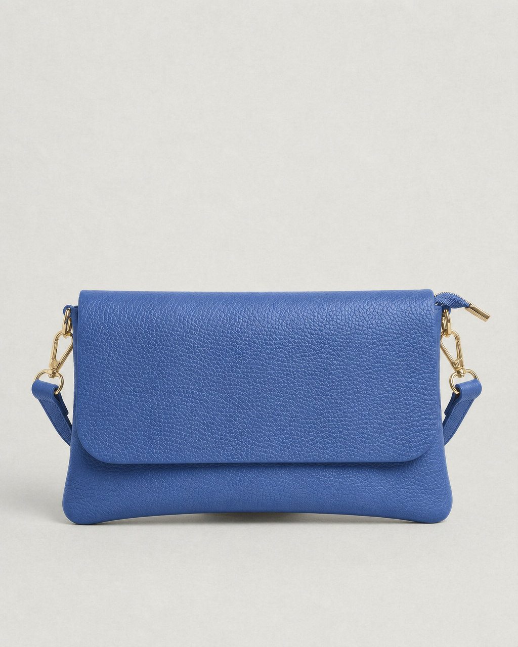 Crossbody Bag - Pebble Leather - Royal Blue (Limited Edition)