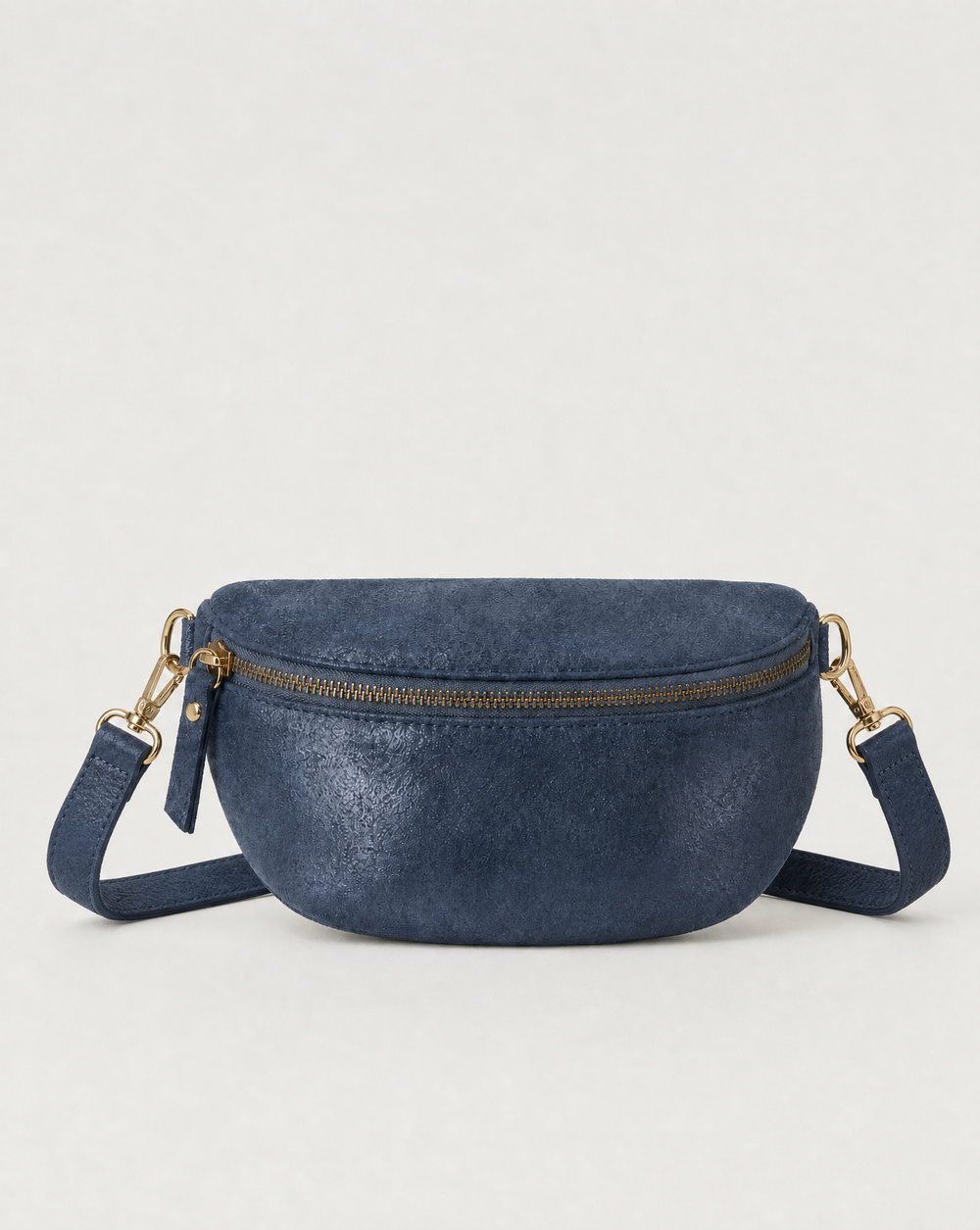 Fanny Glitter Bag - Denim