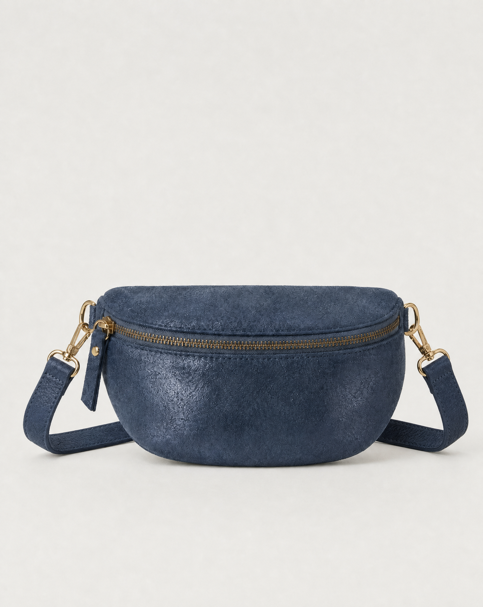 Fanny Glitter Bag - Denim