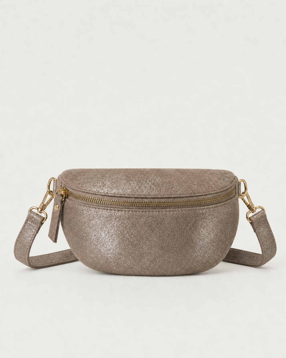 Fanny Glitter Bag - Mocha