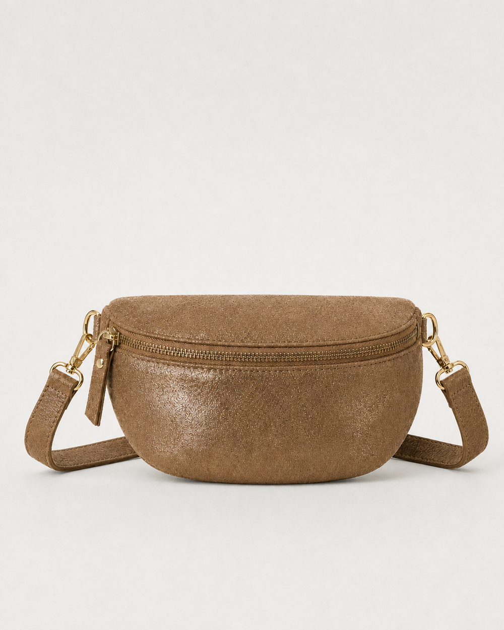 Fanny Glitter Bag - Camel
