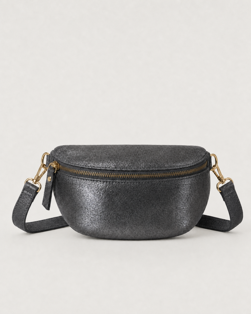 Fanny Glitter Bag - Pewter