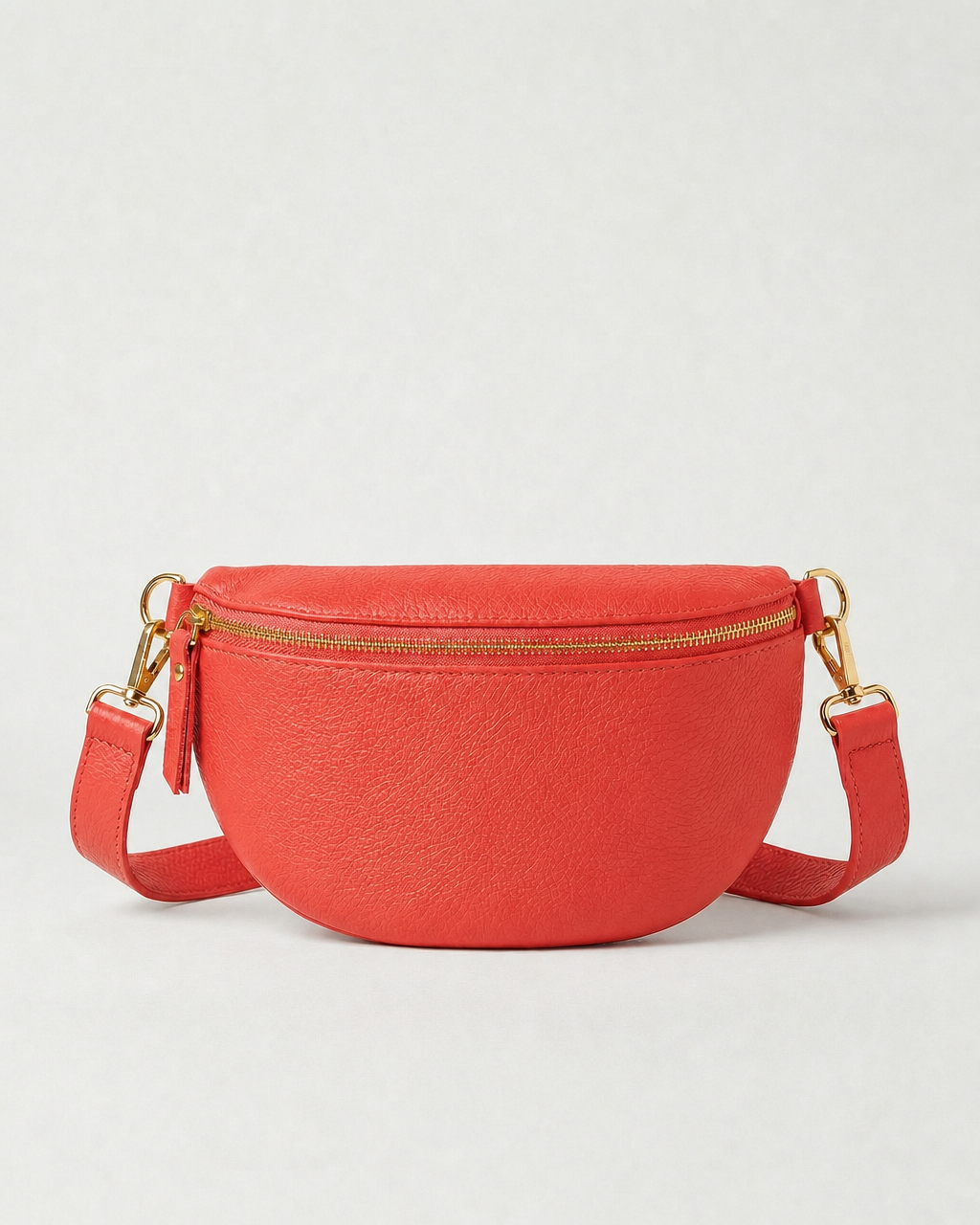 Fanny Bag - Pebble Leather - Coral (Limited Edition)