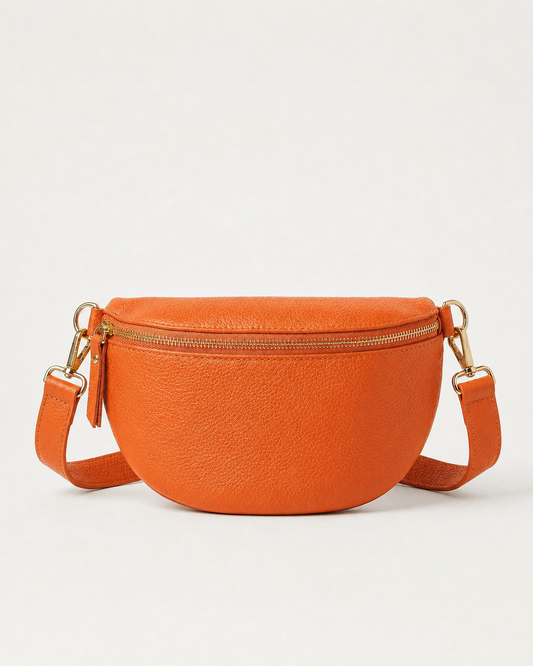 Fanny Bag - Pebble Leather - Orange (Limited Edition)