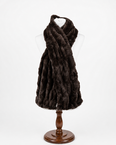 Long Scarf - Florence Chocolate, view 2