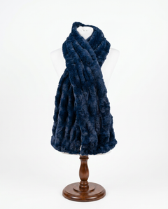 Long Scarf - Florence Navy, view 2