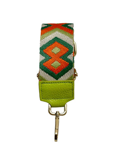 Guitar Belt Strap - Malaga - Orange & Strange, view 1