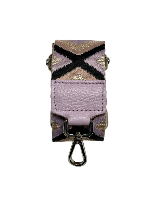 Guitar Belt Strap - Malaga - Purple & Black