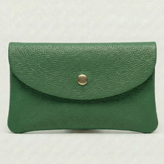 Wallet - Pebble Leather - Kelly Green, view 2