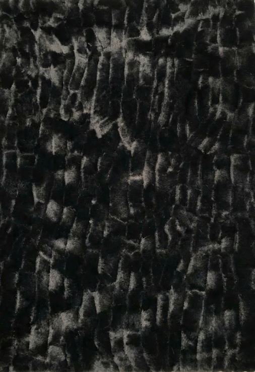 Le Maraise Black Throw