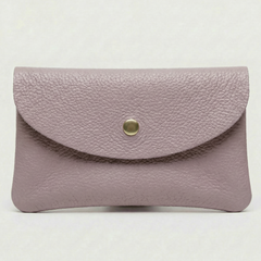 Wallet  - Pebble Leather - Lilac, view 3