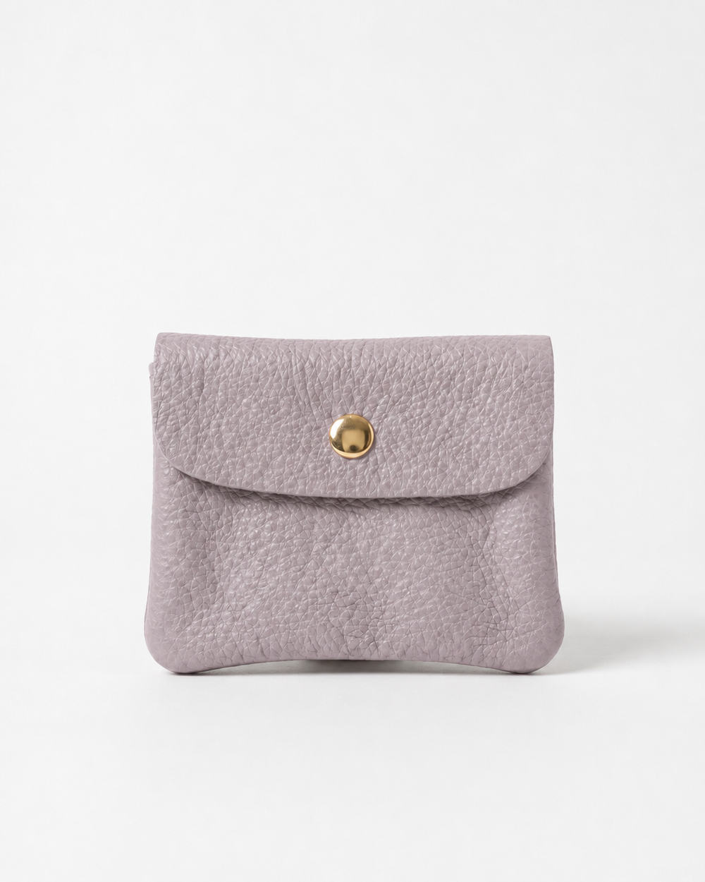 Wallet - Pebble Leather - Lilac mini