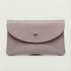 Wallet - Pebble Leather - Lilac coin, view 3