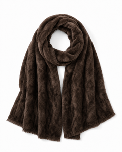 Long Scarf - Florence Chocolate, view 1